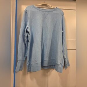 Tek Gear Ultrasoft Fleece Crewneck in Sky Blue